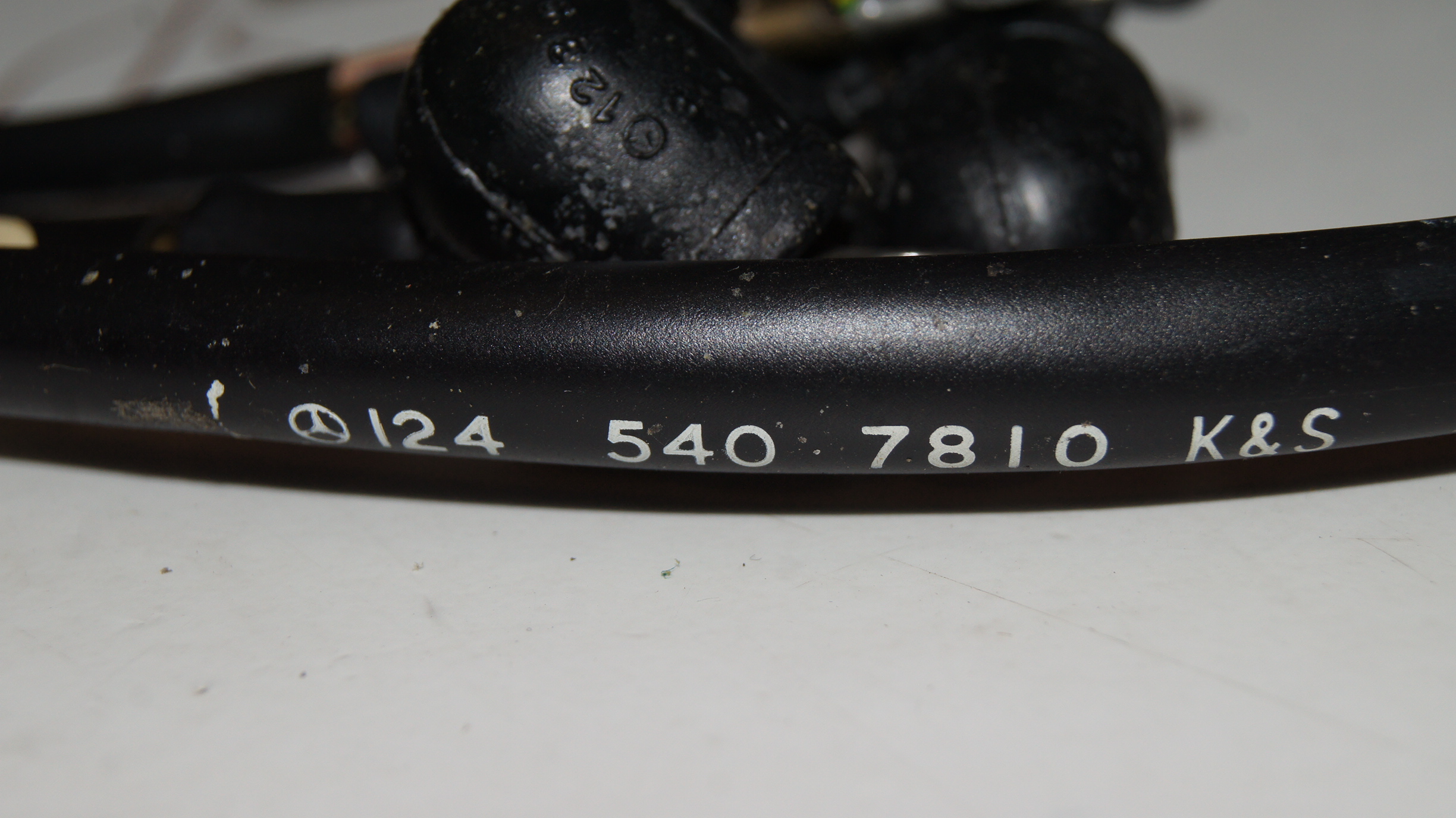 W124 fuel pump rear wiring harness mercedespartz