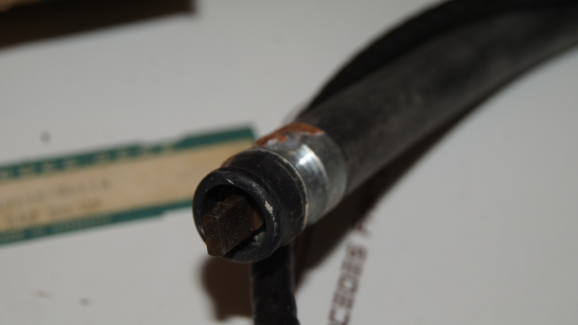 W116 speedometer cable flexible shaft 1220mm mercedespartz