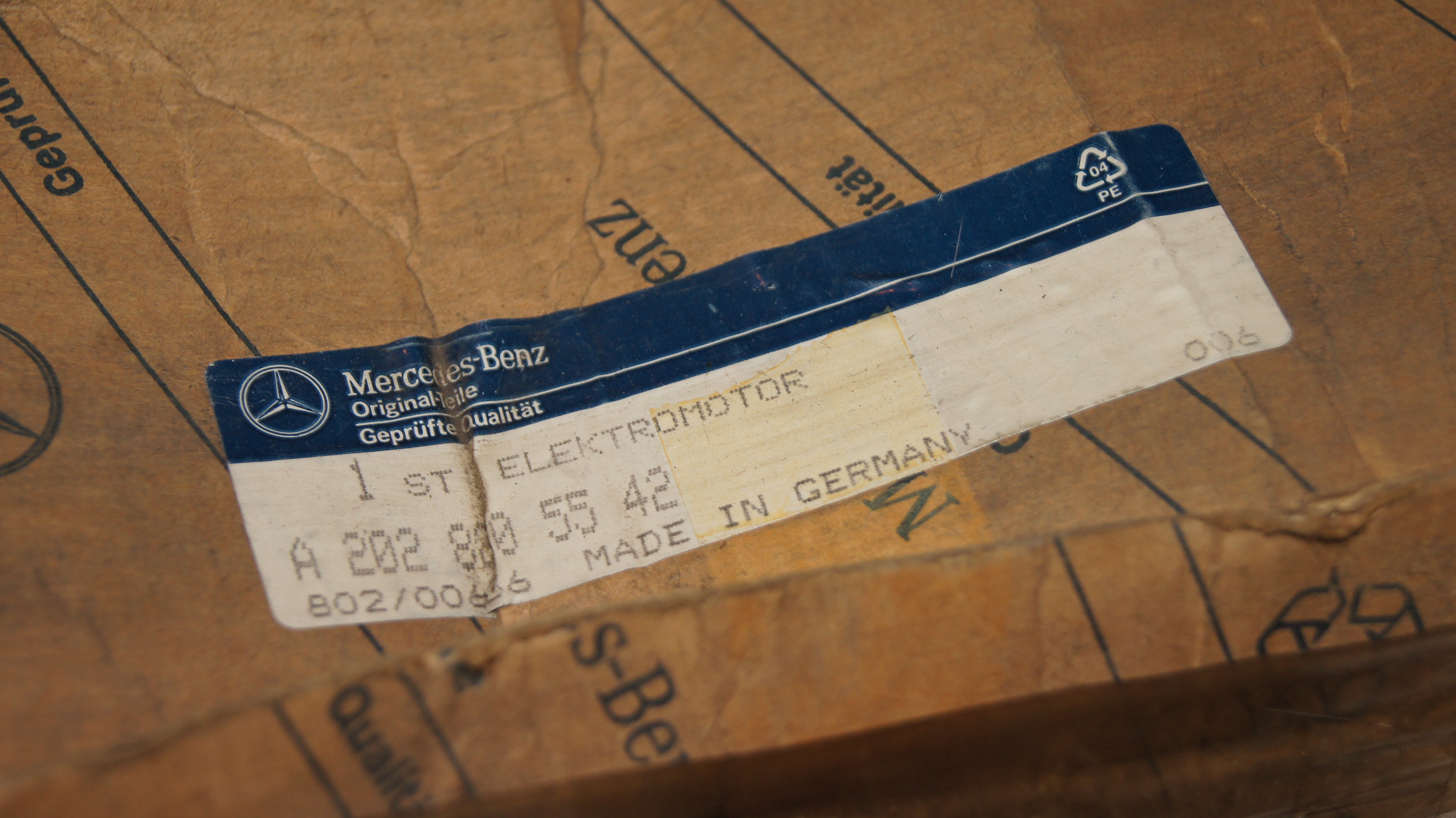 W202 front left window electric motor mercedespartz