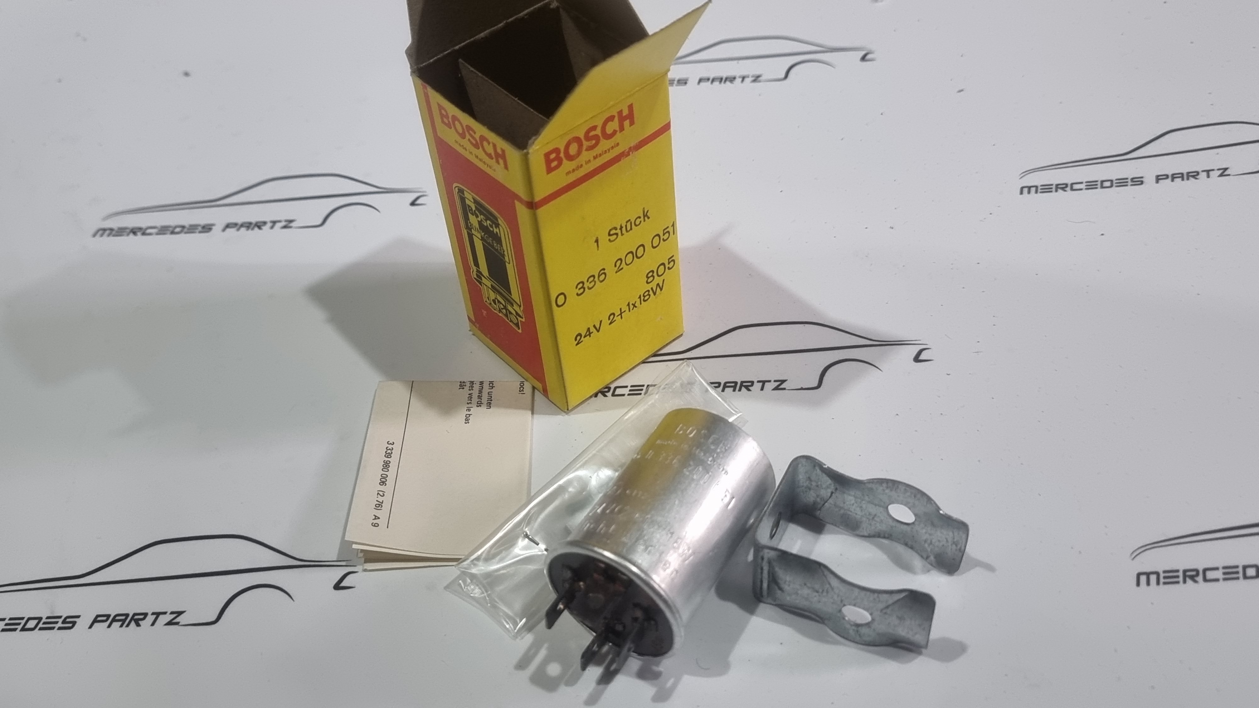 24V turn signal flasher relay Bosch 24V turn signal flasher relay Bosch