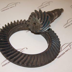 A1233500939  3.69 ratio rear end crown wheel ring and pinion W114 W123 W116 W107 Genuine Mercedes Part