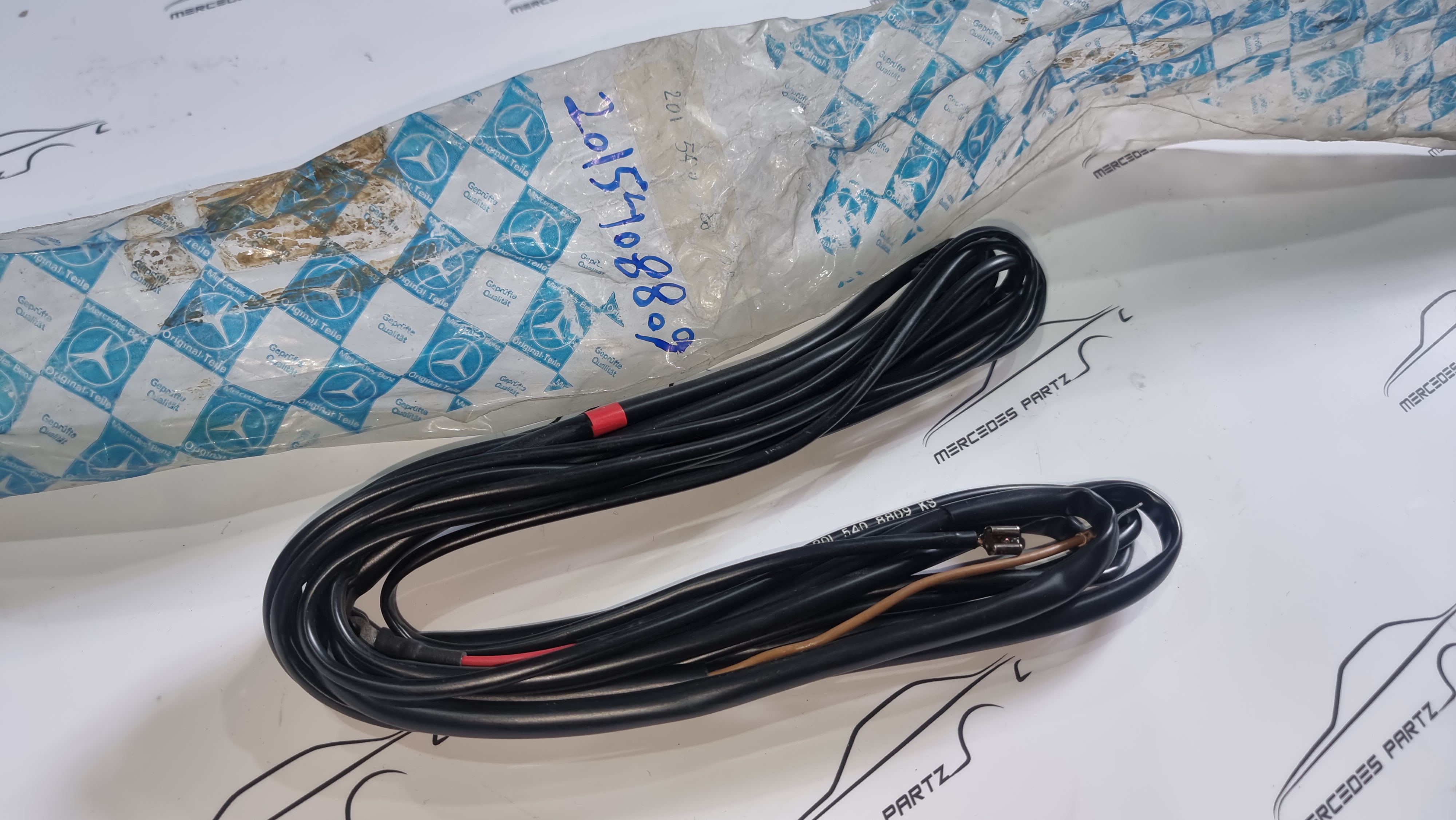 A2015403835 , A2015408809 , W201 automatic antenna wiring harness electric cable