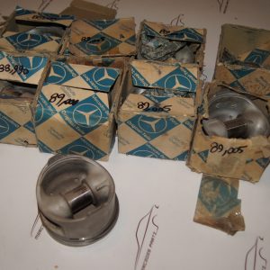 M116 380 3.8 m116.962 M116.963 piston set 89.00mm repair size II +1.00 Genuine Mercedes Part