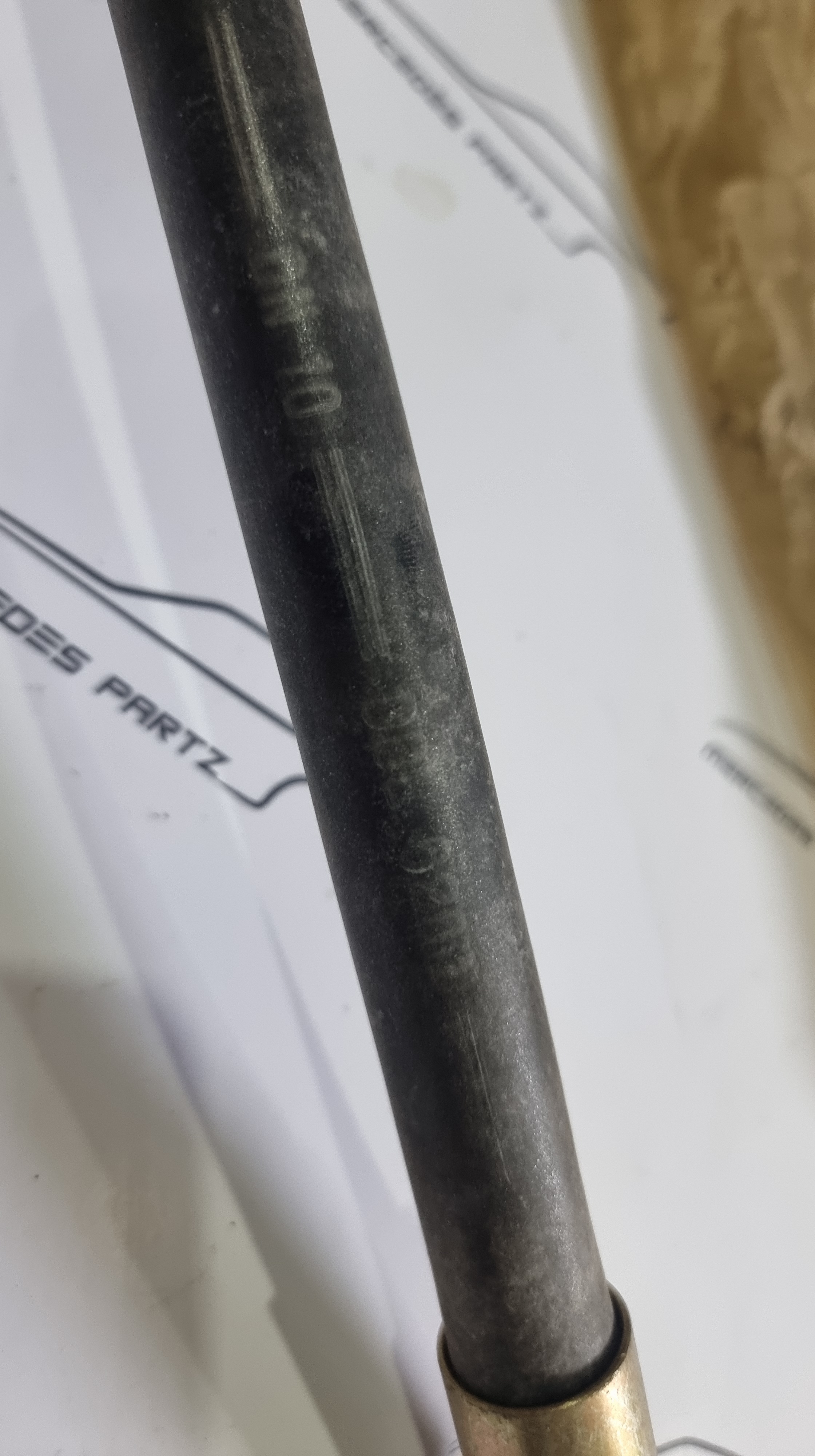 W126 W116 450SEL 6.9 from spring load accumulator to hydropneumatic spring leg hose HPF ARGUS Genuine Mercedes Part W126 W116 450SEL 6.9 from spring load accumulator to hydropneumatic spring leg hose HPF ARGUS Genuine Mercedes Part