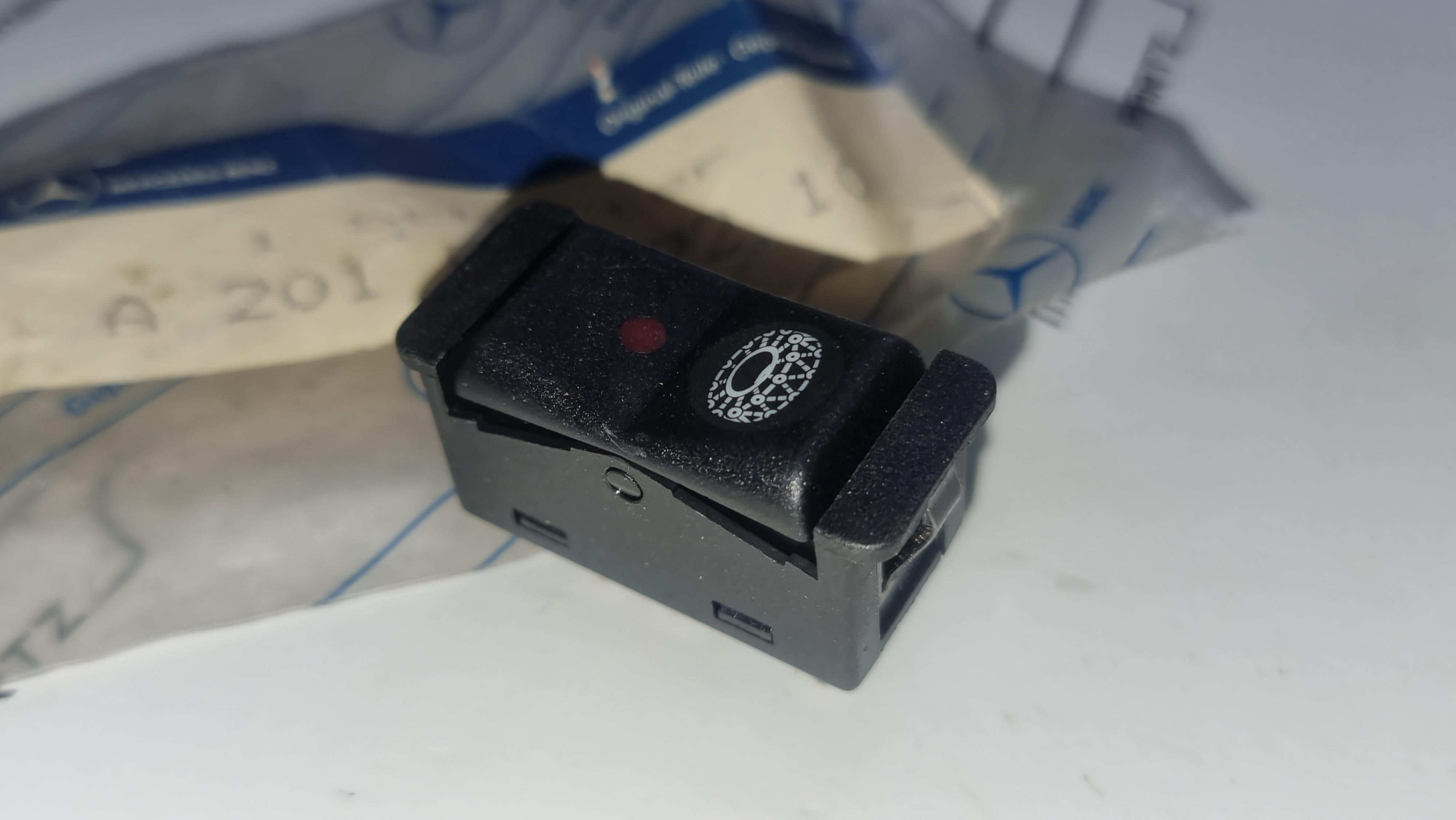 W201 ASC ASR acceleration skid control switch A2018202210 NEW NOS