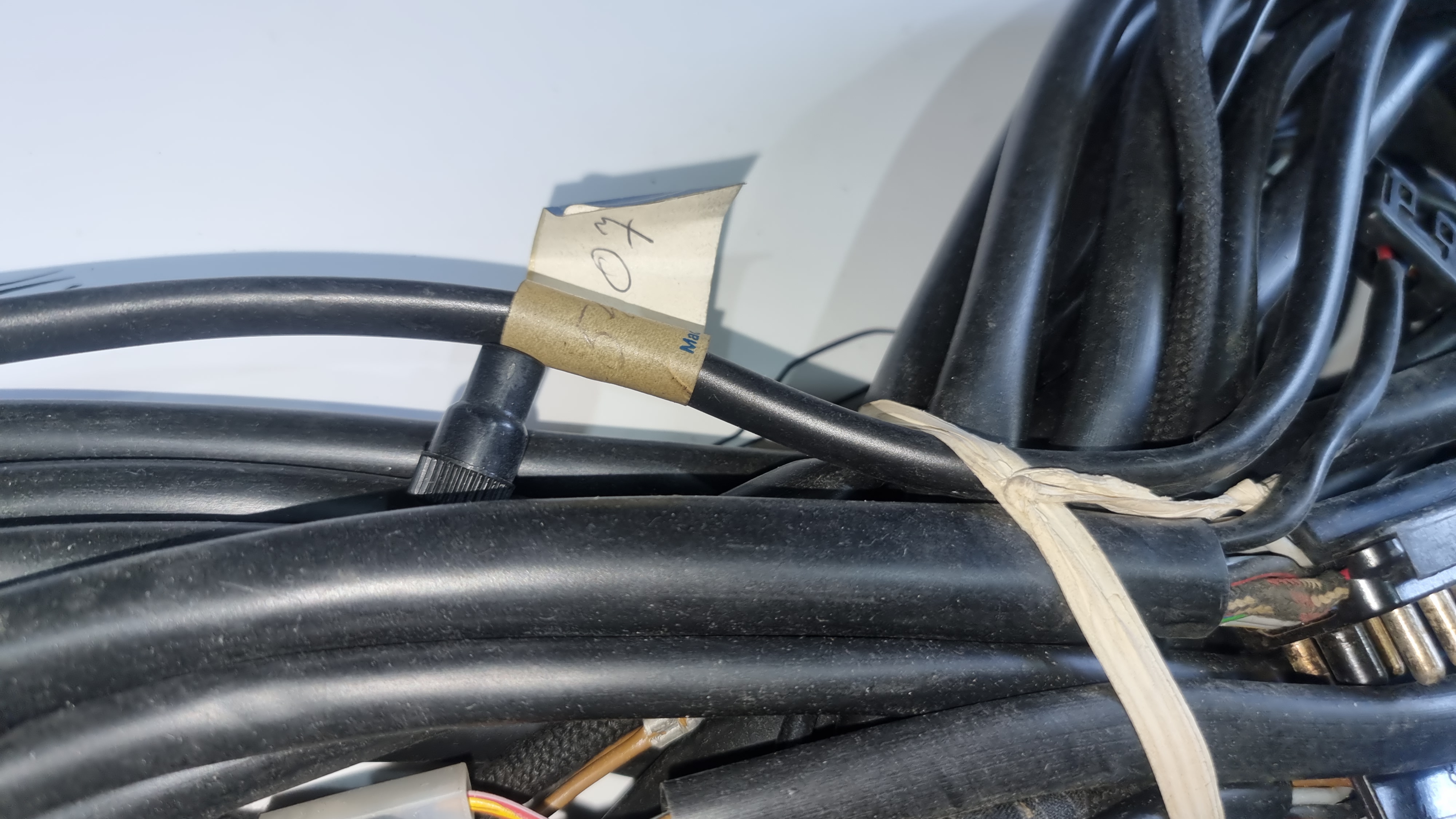 W116 tail light wiring cable harness NOS Genuine Mercedes Part W116 tail light wiring cable harness NOS Genuine Mercedes Part