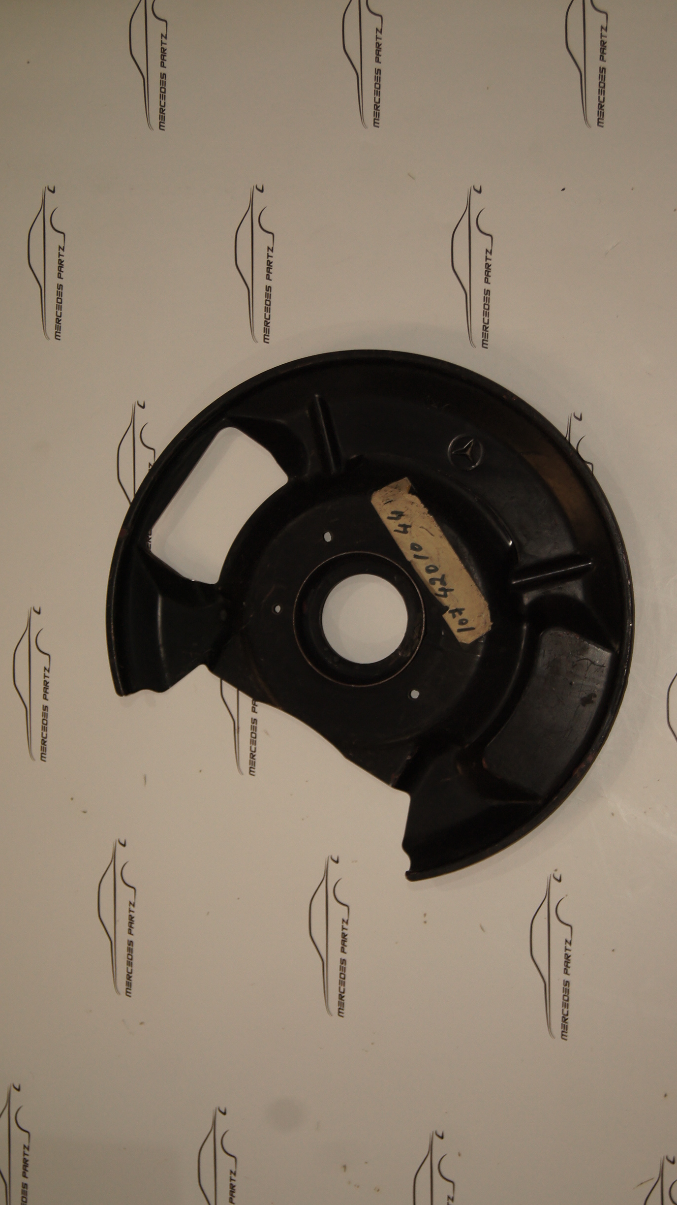 W107 front right protective plate NOS A1074201044 Genuine Mercedes Part W107 front right protective plate NOS A1074201044 Genuine Mercedes Part