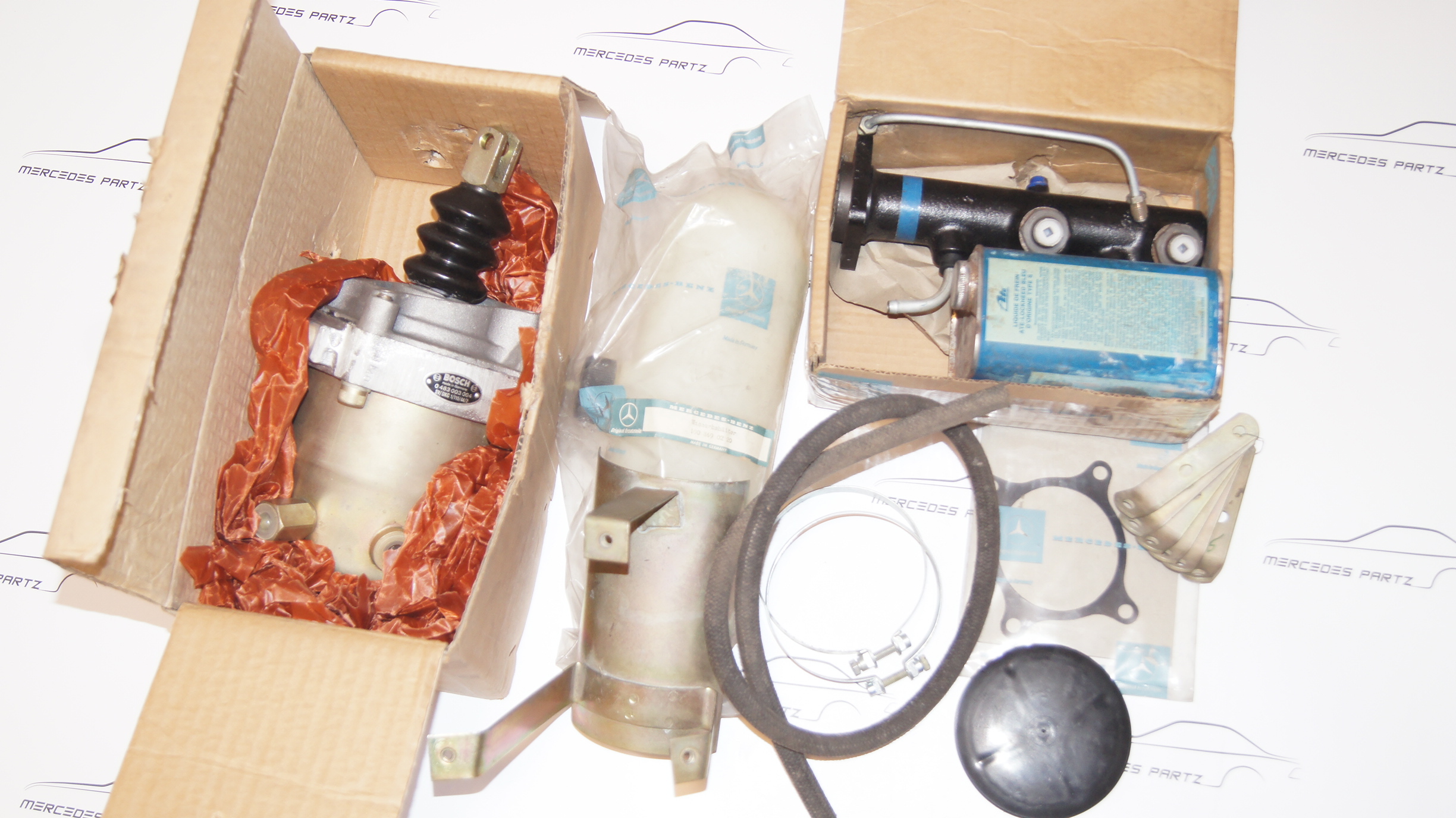 Mercedes-Benz W100 600 / Pullman Brake booster kit NOS Genuine Mercedes Part Mercedes-Benz W100 600 / Pullman Brake booster kit NOS Genuine Mercedes Part