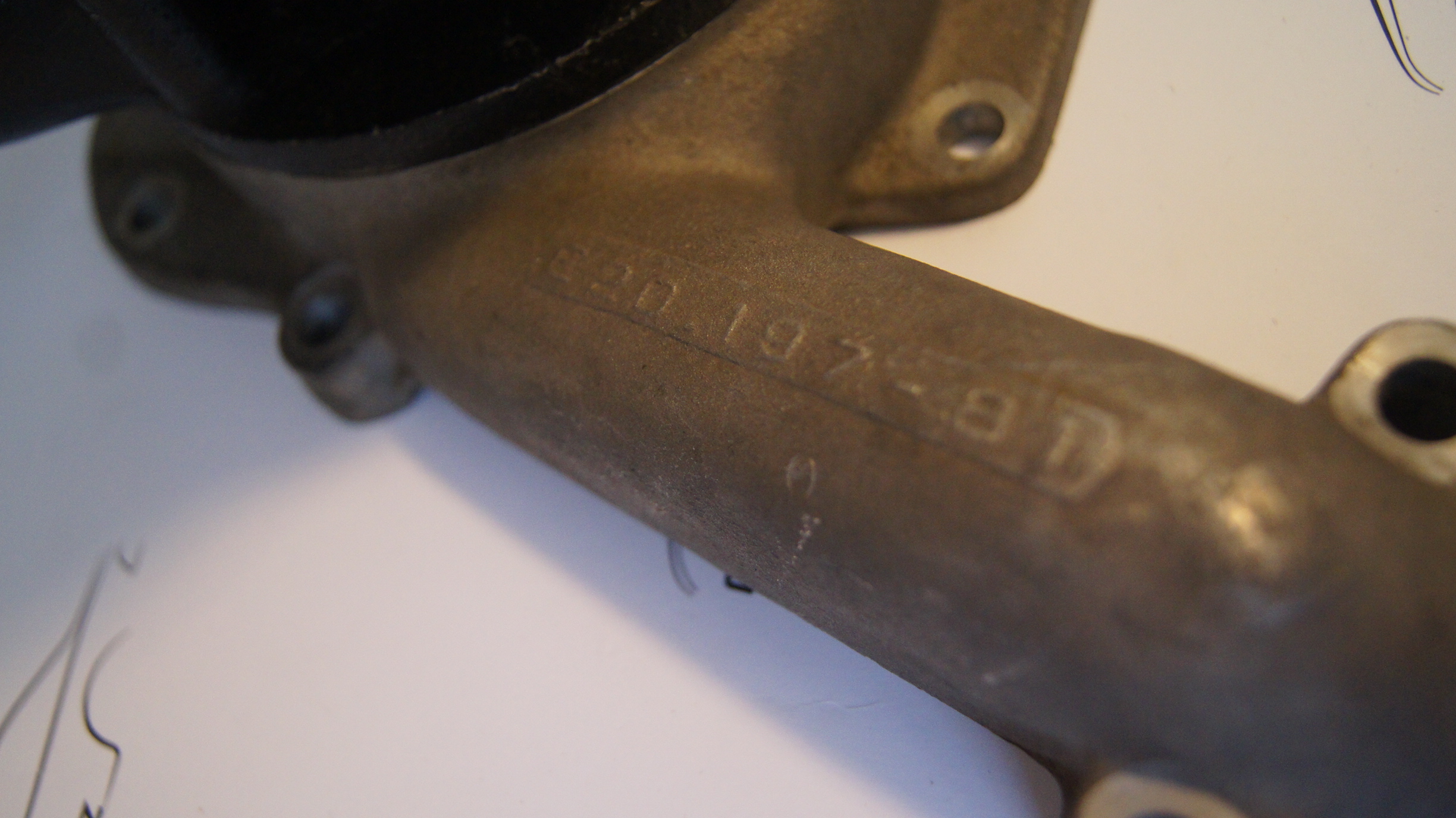 Mercedes-Benz W100 600 / Pullman M100 980 5 belt water pump NOS Genuine Mercedes Part Mercedes-Benz W100 600 / Pullman M100 980 5 belt water pump NOS Genuine Mercedes Part