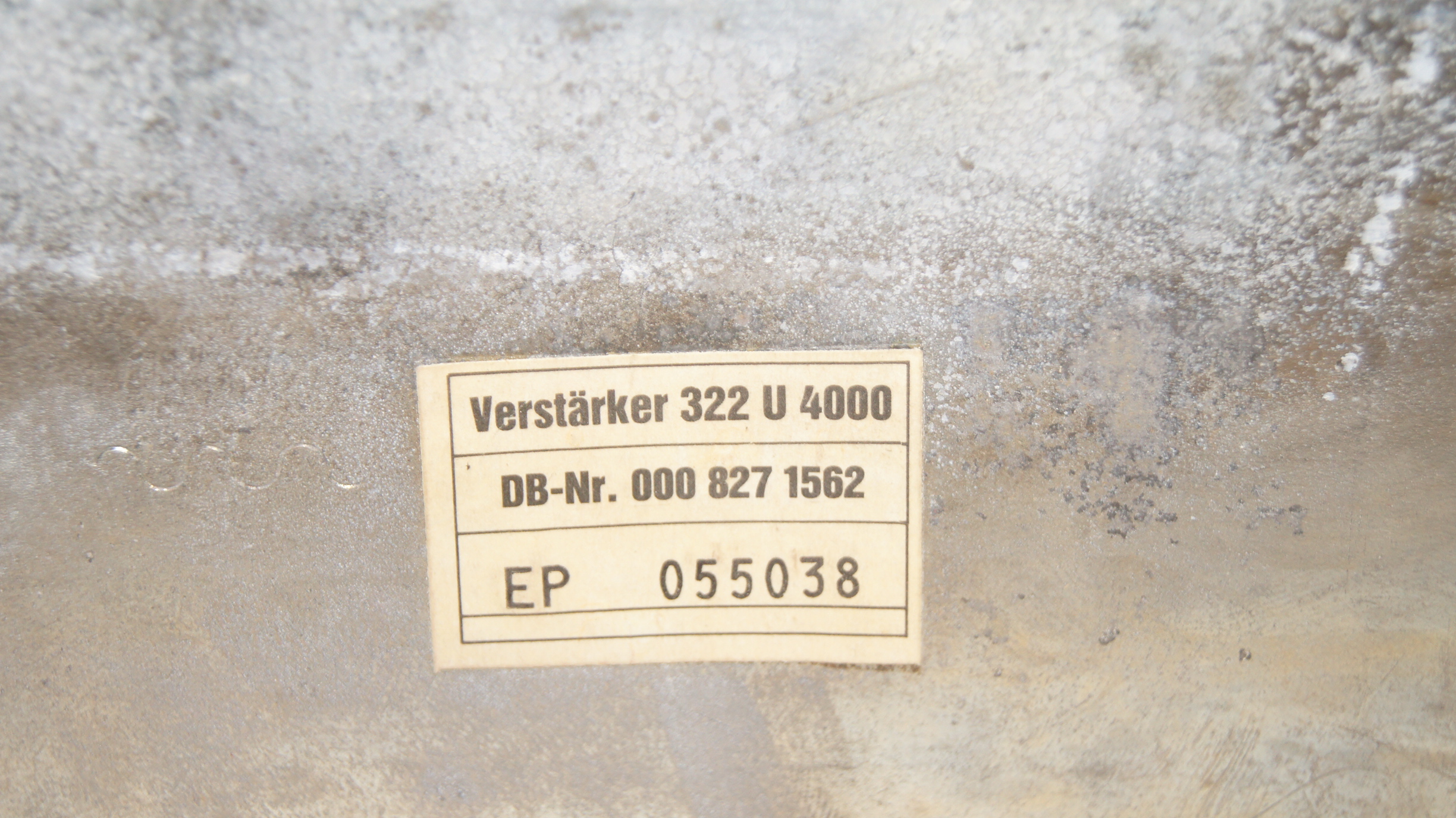 W123 W126 Becker Amplifier NOS Genuine Mercedes Part W123 W126 Becker Amplifier NOS Genuine Mercedes Part