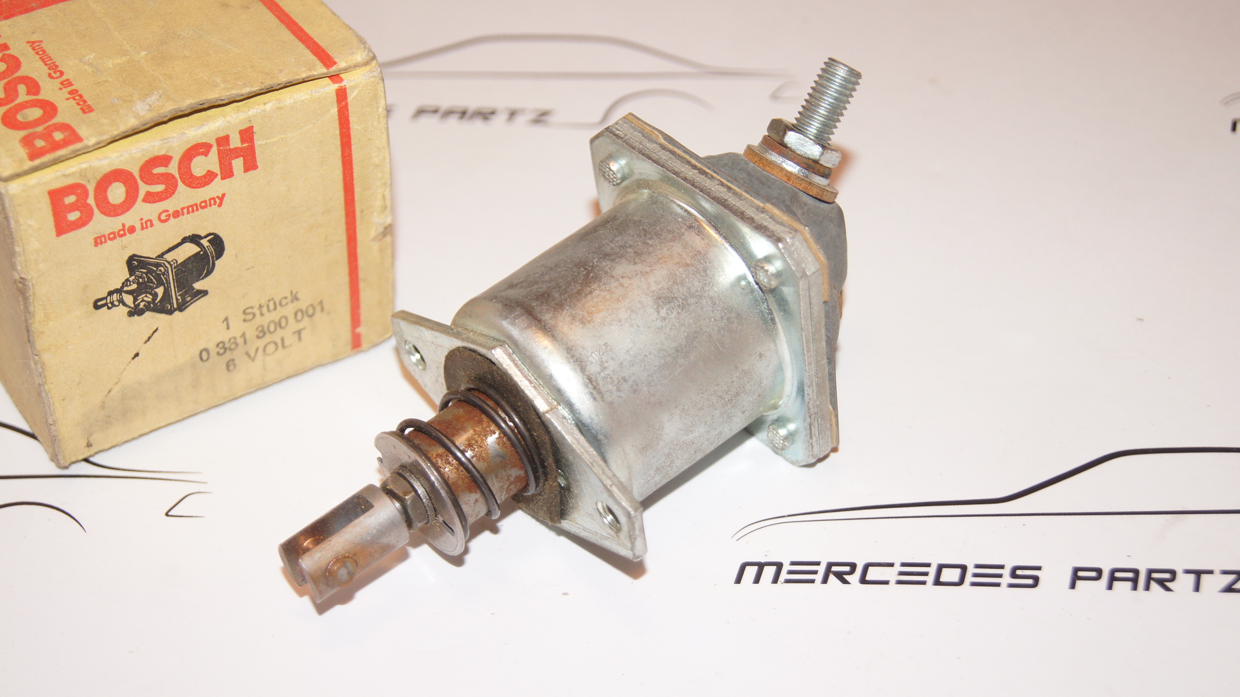Mercedes-Benz W120 180 , Porsche 356B , VW T1 starter solenoid 6V switch NEW NOS Bosch Mercedes-Benz W120 180 , Porsche 356B , VW T1 starter solenoid 6V switch NEW NOS Bosch