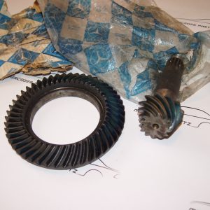 W113 W112 W111 W109 rear axle differential crown wheel ring gear and drive pinion 4.08 ratio NEW NOS  Genuine Mercedes Part