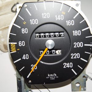W107 W116 280SLC 280SL 280SE 280SEL speedometer NEW NOS Genuine Mercedes Part