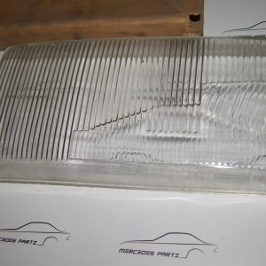 W116 right headlight plastic lens W116