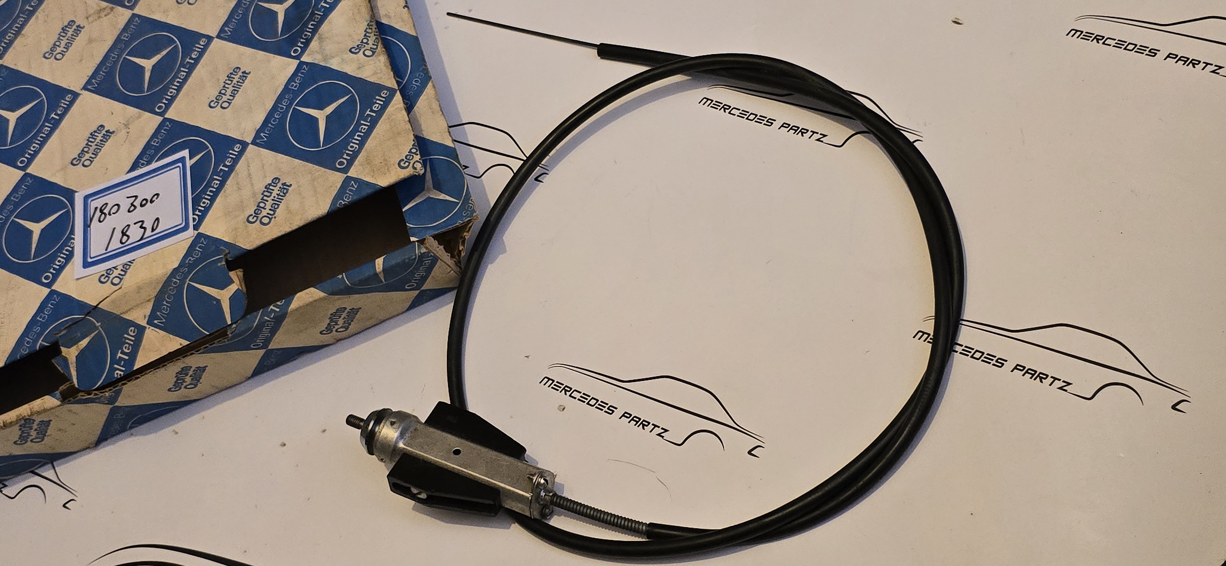 W105 W120 W121 190SL W180 choke cable without knob NEW NOS Genuine Mercedes Part