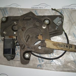 W107 C107 SLC rear left power windows mechanism with electric motor NEW NOS Genuine Mercedes Part W107 C107 SLC rear left power windows mechanism with electric motor NEW NOS Genuine Mercedes Part