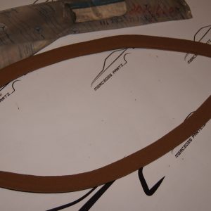 W116 front door edge guard front section PAIR Genuine Mercedes Part W116 front door edge guard front section PAIR Genuine Mercedes Part