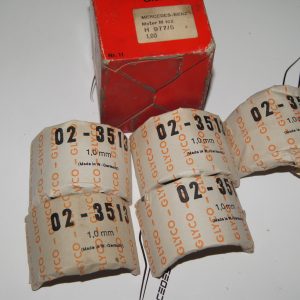 M102 Main crankshaft bearing set repair size 4 +1.00 57.00mm GLYCO