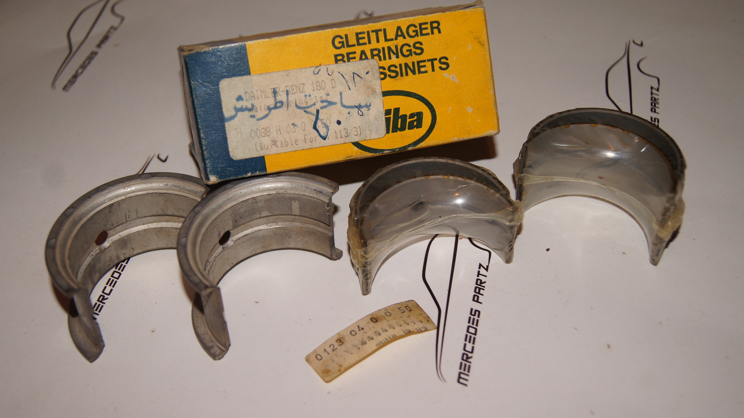 OM636 M136 crankshaft bearing repair size 2 +0.50mm 54.50mm M136