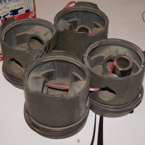 M115 M121 88.50mm piston set repair size 3 +1.50mm NOS M115