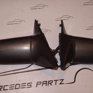 W140 W210 rear view mirror pair USED  left and right A1408108816 Genuine Mercedes Part