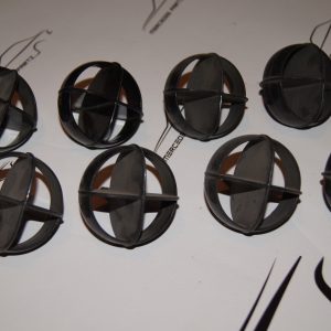 ** WHOLE SALE ** 8PCS W107 W114 W115 air inner vent NEW NOS A1158311435 Genuine Mercedes Part