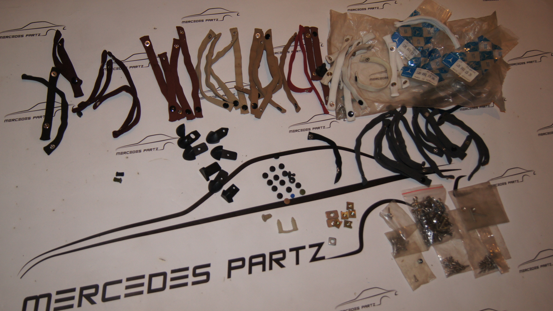 **WHOLE SALE FREE SHIPPING** Mercedes-Benz Curtains and curtain hooks NOS FREE SHIPPING **WHOLE SALE FREE SHIPPING** Mercedes-Benz Curtains and curtain hooks NOS FREE SHIPPING