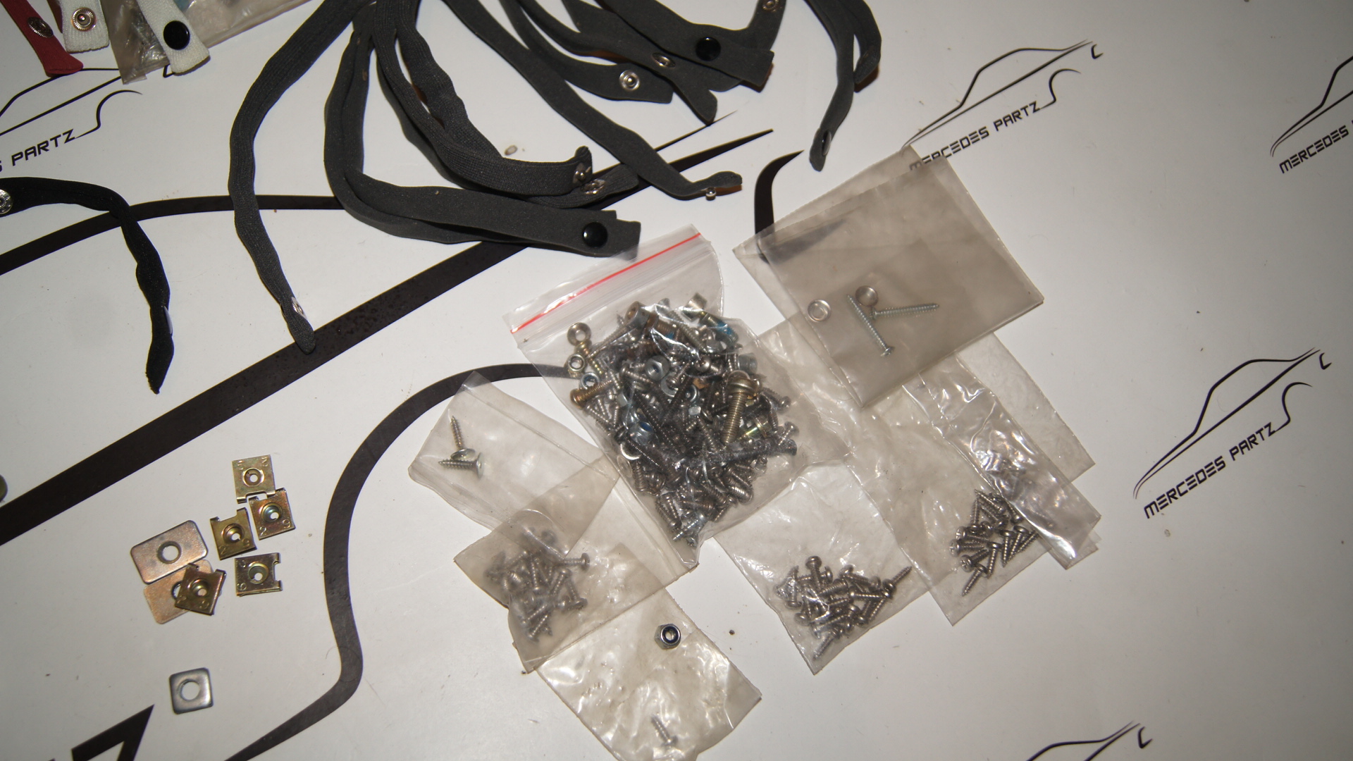 **WHOLE SALE FREE SHIPPING** Mercedes-Benz Curtains and curtain hooks NOS FREE SHIPPING **WHOLE SALE FREE SHIPPING** Mercedes-Benz Curtains and curtain hooks NOS FREE SHIPPING