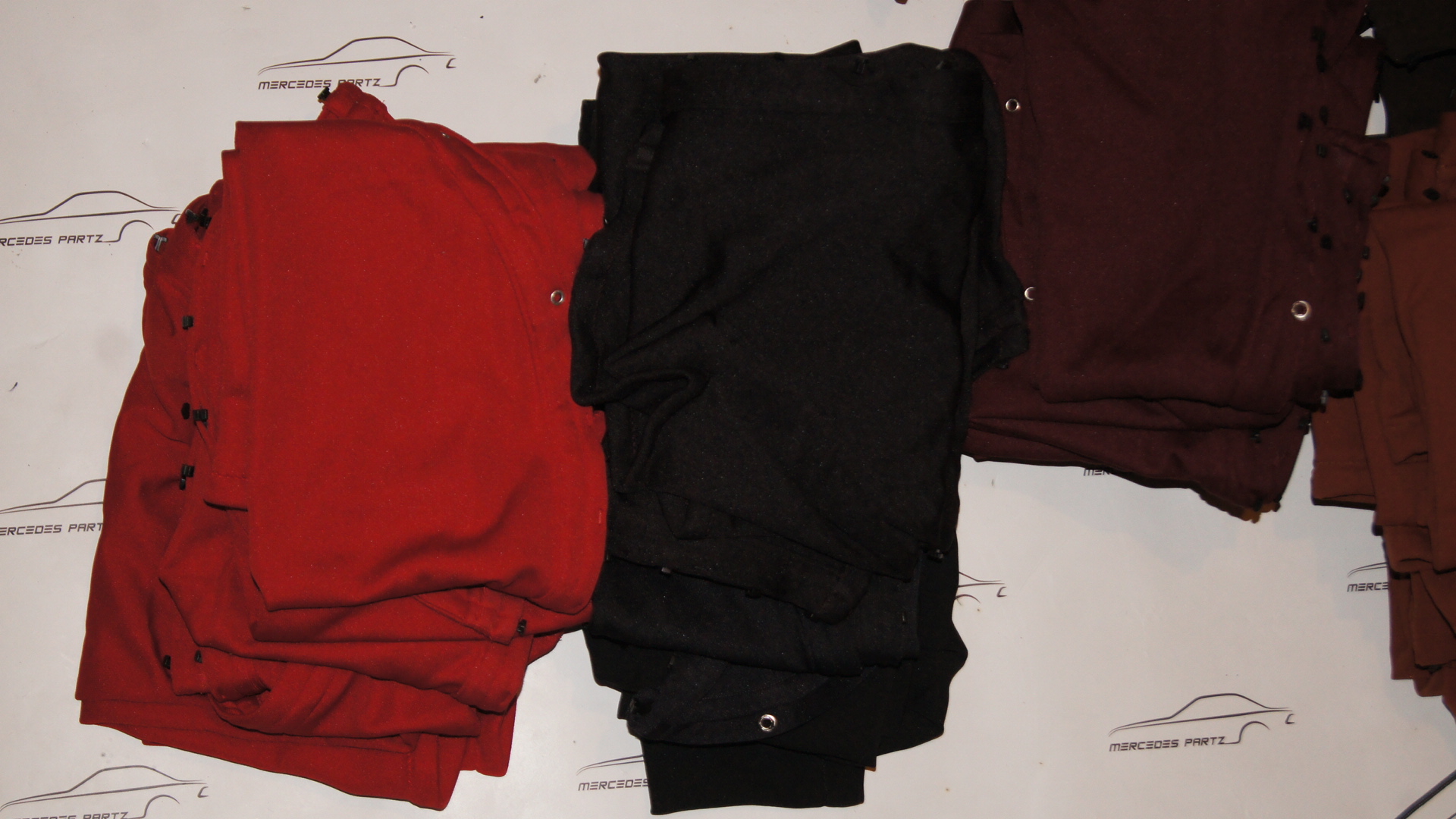 **WHOLE SALE FREE SHIPPING** Mercedes-Benz Curtains and curtain hooks NOS FREE SHIPPING **WHOLE SALE FREE SHIPPING** Mercedes-Benz Curtains and curtain hooks NOS FREE SHIPPING