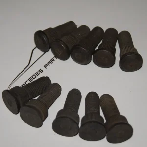 **WHOLE SALE 10PCS**W120 W105 W128 W111 W110 W121 190SL Wheel Stud Mounting Pin Screw for drum brakes Genuine Mercedes Part
